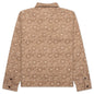 Floral Cover Shirt - Tan