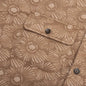Floral Cover Shirt - Tan