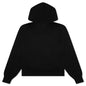 Floral Logo Hoodie - Black