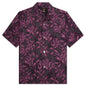Flower Cut Cabana Shirt - Charcoal