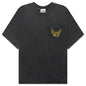 Flying Brain Pocket Tee - Vintage Black