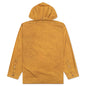 Garment Dyed Hooded Button Up Shirt Fn-Mn-Shir000861 - Yellow/Brown