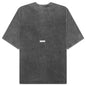 Garment Dyed Crew Neck T-Shirt Fn-Ux-Tshi000018 - Faded Black