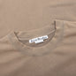 Garment Dyed Crew Neck T-shirt - Taupe Brown