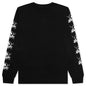 Foils Pigment Dyed L/S Tee - Black