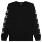 Foils Pigment Dyed L/S Tee - Black