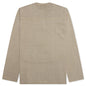 Football Crew Pigment Dyed - Sand