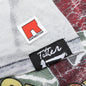 Founding Narrative Tee - Blue Burnout
