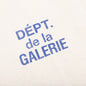 French S/S Tee - Cream/Blue