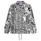 Acupuncture Coaches Jacket - Black/White