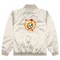 Angel Burn Baseball Jacket - Silver