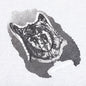Cat Mask Hoodie - Heather Grey