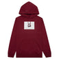 Face Embrace Hoodie - Maroon