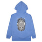 Filigree Hoodie - Light Blue