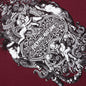 Filigree Hoodie - Maroon