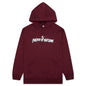 Filigree Hoodie - Maroon