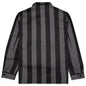 Filigree Striped Chore Jacket - Black/Grey