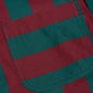 Filigree Striped Chore Jacket - Maroon/Green