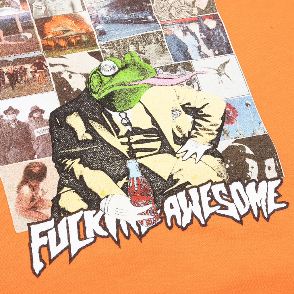 Frogman 2 Hoodie - Orange