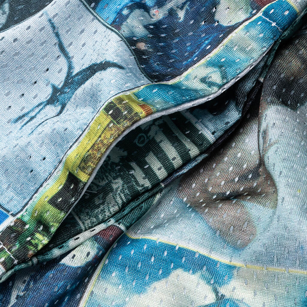 Frogman Collage Jersey Short - All Over Print