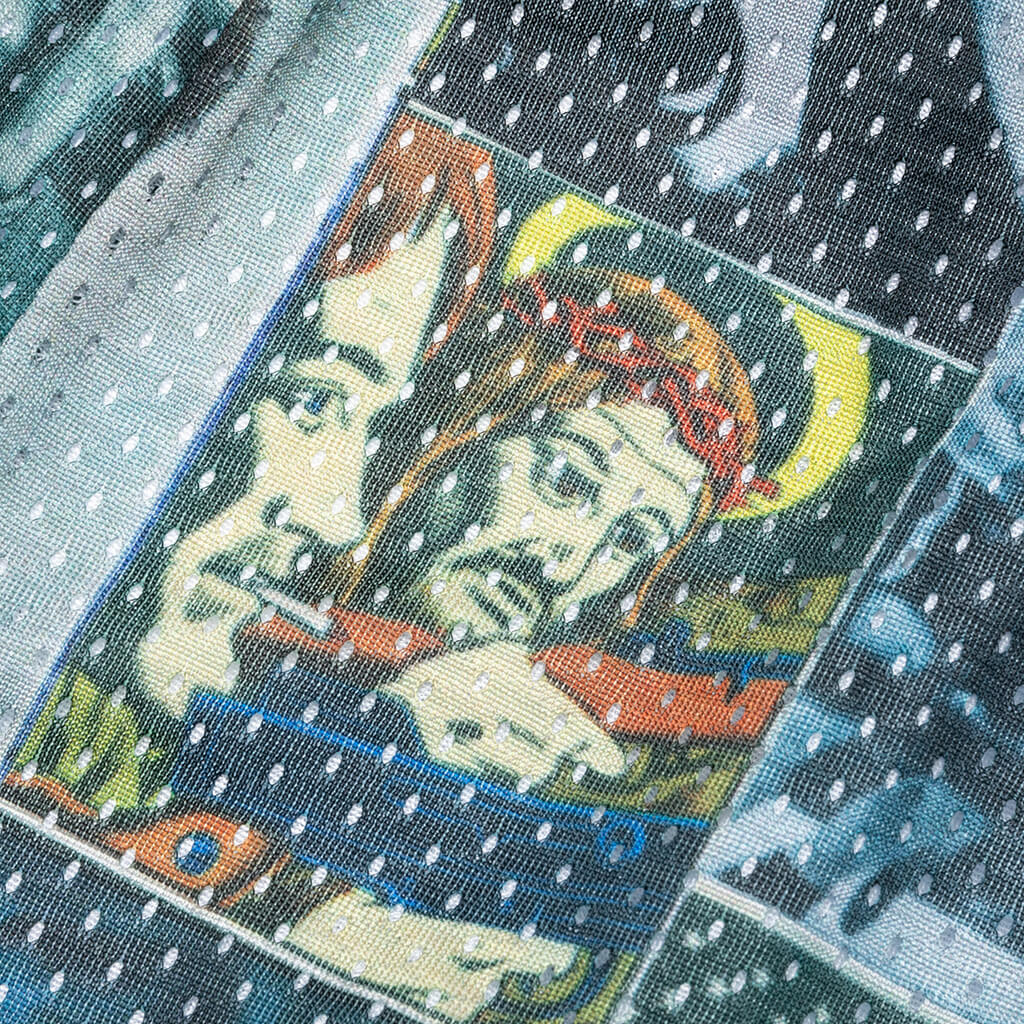 Frogman Collage Jersey Short - All Over Print