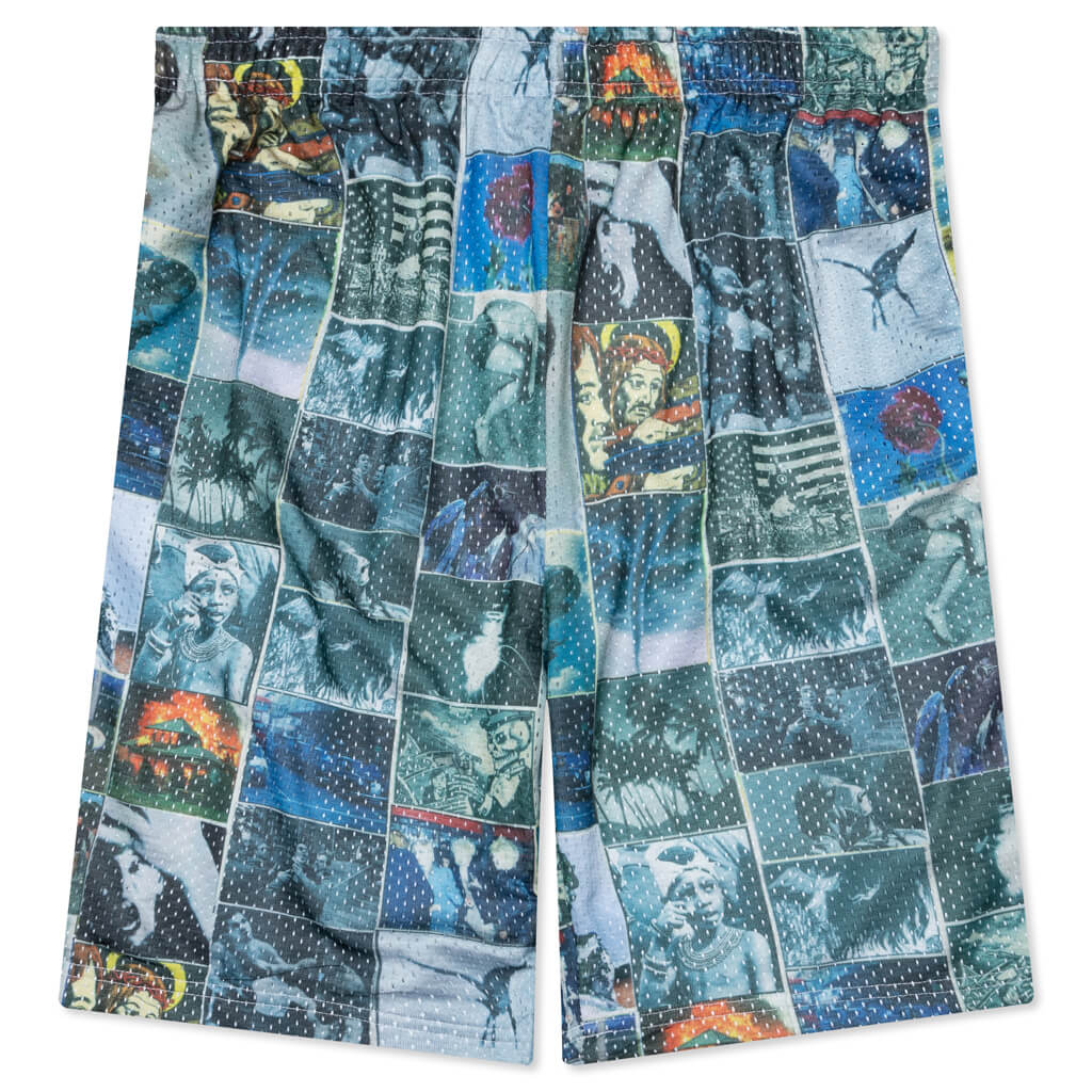Frogman Collage Jersey Short - All Over Print