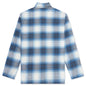 Full Zip Flannel - Blue