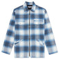 Full Zip Flannel - Blue