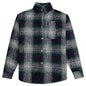 Heavy Oversized Flannel - Blue/Green