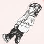 Make It Scream Hoodie - Light Pink