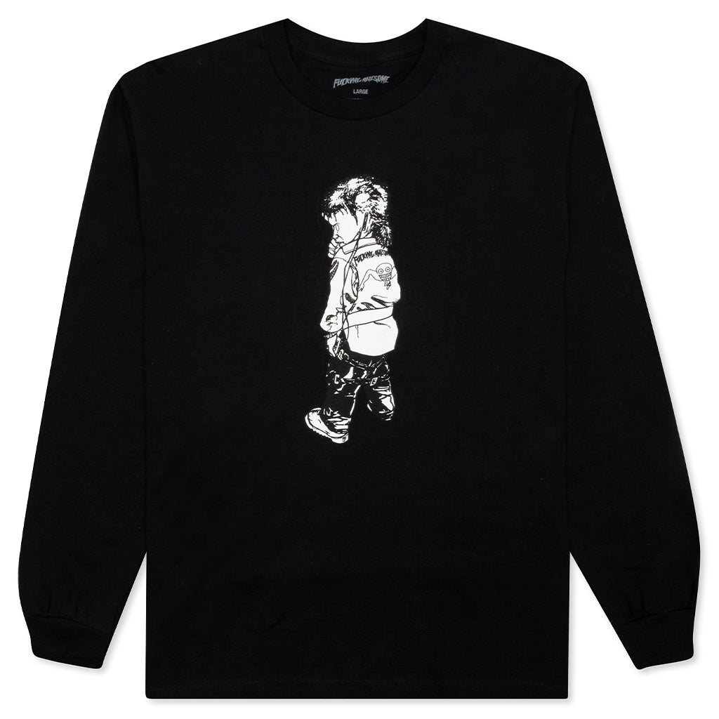Make it Scream L/S Tee - Black