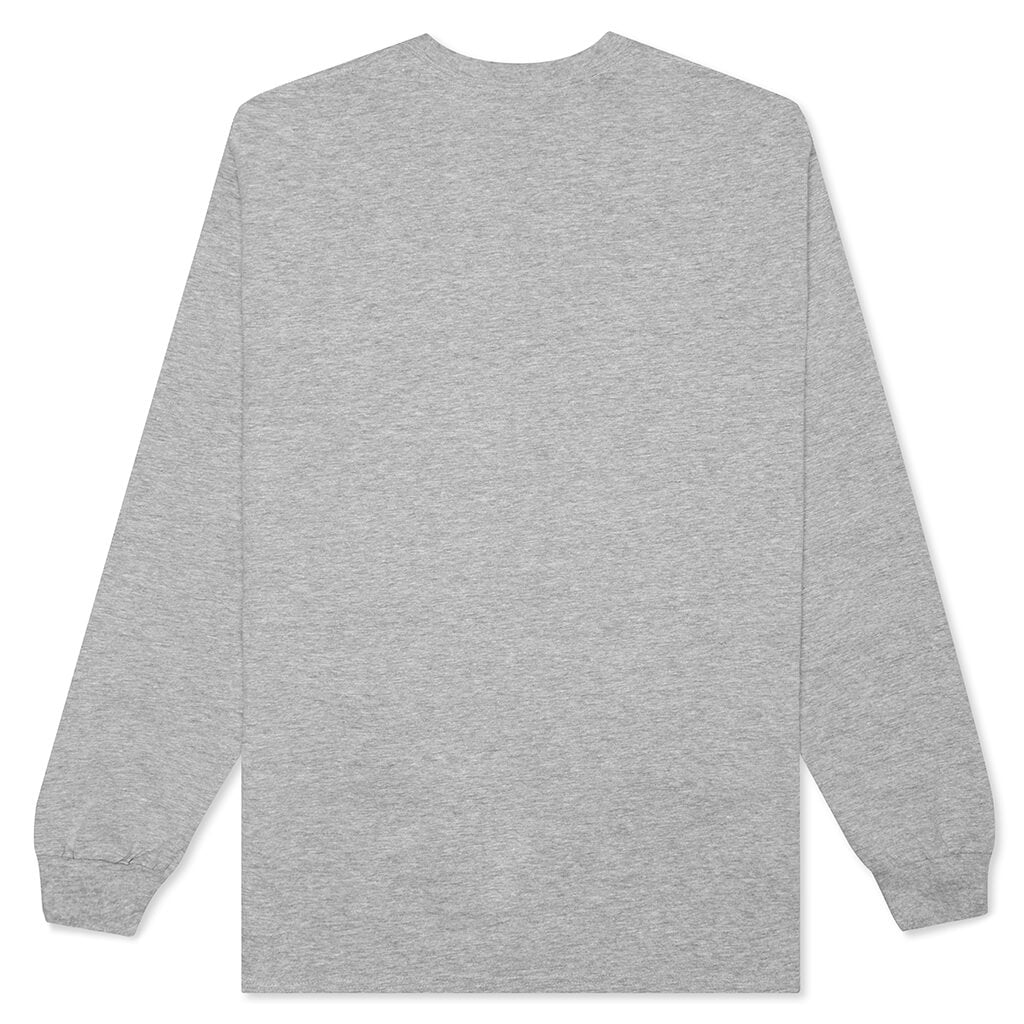 Make it Scream L/S Tee - Heather Grey