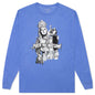 Movie Poster L/S Tee - Flo Blue