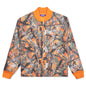 Quilted Camo Puffer - Orange Camo
