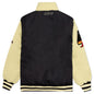 Reversible Varsity Puffer - Black/Cream