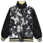 Reversible Varsity Puffer - Black/Cream