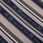 Striped Pleated Chino - Black