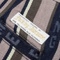 Striped Pleated Chino - Black