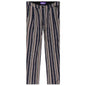 Striped Pleated Chino - Black