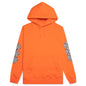 Three Spiral Hoodie - Orange