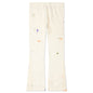 Logo Flare Sweatpants - White
