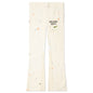 Logo Flare Sweatpants - White