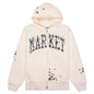 Galaxy Arc Zip Hoodie - Unbleached Cotton
