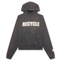 90s Recycle Hoodie - Washed Black