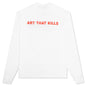 Art That Kills L/S Tee - White