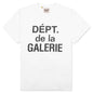 Dept De La Galerie Classic Tee - White