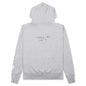 Center Logo Hoodie - Heather Grey