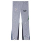 Logo Flare Sweatpants - Heather Grey