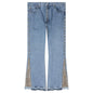 Studded LA Flare - Indigo