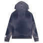 Sun Faded English Zip Hoodie - Navy
